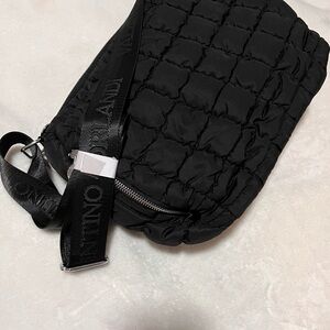 Valentino Black Quilted Shoulder Bag